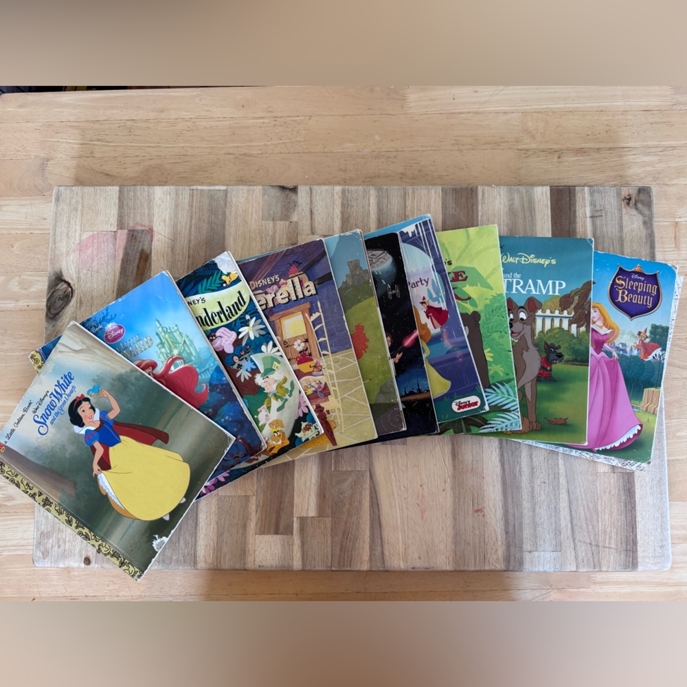 Disney Classic A Little Golden Book Kids Book Lot of 11